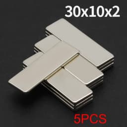Powerful Neodymium Magnet N35 NdfeB Permanent Magnetic imanes Block Super Strong Fridge Magnets DIY 30x10x3 30x10x5 30x20x10mm