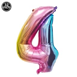Balloon 1 Number Balloons Wild One Green Globe Blue Figure 1 Birthday Big Large 32 inch Red Rose Golden Silver Black Colorful