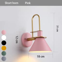 Modern Simple Wall Lamp Living Room Creative Background Wall Aisle Wall Lamp Nordic New Bedroom Bedside Lamp
