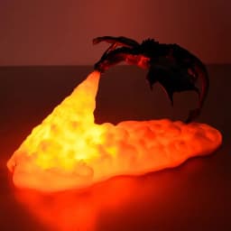 3D LED Dragon Night Light, USB-Rechargeable Table Lamp, Flying Dragon-Themed Bedroom Decor, Festive Party Mood Light