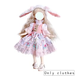Pretty Dress Princess Clothes for 30cm 1/6 Bjd DIY Doll Dress Up Clothing Dolls Skirt Fashion Casual Suit Socks Toy Accessories