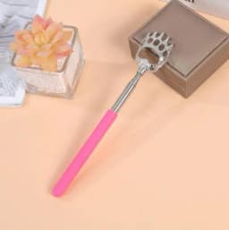 Extendable Massage Claw Back Scratcher Stainless Steel Claw Back Scraper Extendable Telescopic Itch Stick Health Products Hackle