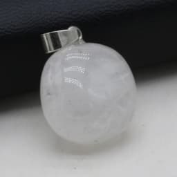 Natural Semi-precious Stone Pendant Irregular Cherry Blossom Agate for DIY Jewelry Making Necklace Size15x20-18x25
