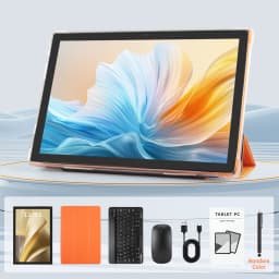 Paitanry 10.1 inch HD IPS Tablet PC A537 Octa‑Core Android 15 8GB (4GB+4GB Expand) RAM 128GB Storage Split‑Screen Function WiFi 6 GMS Google Global Tablet for Office Entertainment Video Calls