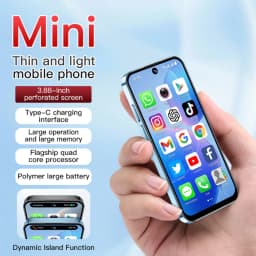NEW SOYES XS19 3G Mini Smartphone Android 10.0 Dual SIM Standby 3.88Inch HD 2GB+16GB 2000mAh Nami Meatal Glass Bluetooth Face ID