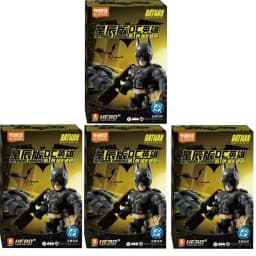 Genuine Blokees DC Marvel Hero Batman Star Edition Series Blind Box Toy Batman Motorcycle Collectible Perfect Christmas Gift