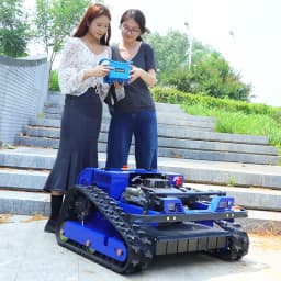 Customized Remote Control Robot Automatic Lawn Mower Remote Control Tractor Linked Lawn Mower