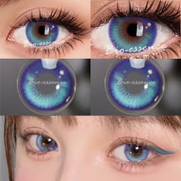 Bio-essence 1Pair Colored Contact Lenses Color Lens Eyes Lentillas Verdes Naturales Lenses With Diopters Fashion Lenses