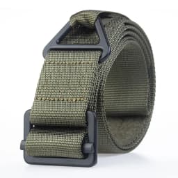 4.5cm Real Nylon Tactical Belt Hook Loop Alloy Buckle Unisex High Quality Casual Belt Military Training Belt AF101