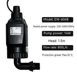 SUNSUN JP-450g Water Pump New Version 6W Suitable for HW602B 603B 604B External Filter Aquarium Fish Tank 400L/H 800L/H