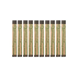Cross Border Single Bamboo Toothbrush Set Natural Bamboo Toothbrush Tablet Set Ten Pack Bamboo Products Toothbrush