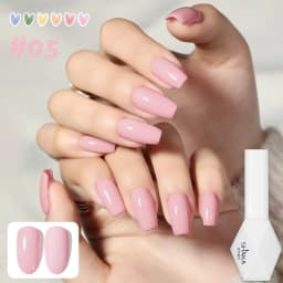 1-6pcs SHAKA Spring Ice Skin Naked Pink Gel Nail Polish 2026 New Style Versatile And Stylish Nail Art Nail Supplies