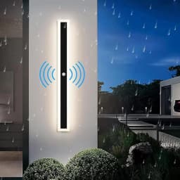 LED Long Outdoor Wall Lamp IP65 Waterproof Wall Light Aluminum Light Garden Villa Porch Sconce Light 110V 220V Sconce Luminaire