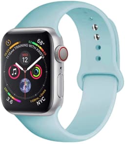 Strap For Apple Watch band 45mm 44mm 41mm 42mm 40mm 49mm 38mm Silicone correa bracelet iWatch series 9 8 5 4 3 8 6 SE 7 Ultra