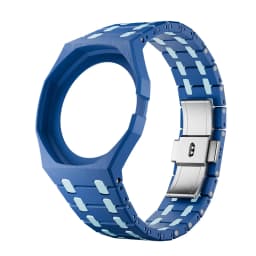Ceramic Modification Kit For Swatch x AP Royal POP Pocket Biomaterials Ceramic Strap For 3 Clock 12 Clock Wristwatch Accessory