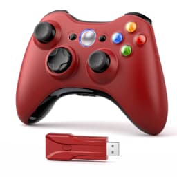 Wireless For Xbox 360 Controller Xbox 360 Slim/Elite/Winodow/PC Video Game Gamepad 6axis Joystick Dual Vibration 2.4G Gaming