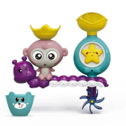 Interactive Suction Cup Bath Toy Set for Youngsters,Ideal for Youngsters and Schoolers, Perfect Gift for Halloween, Christmas
