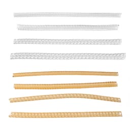2 Pieces Clear Silicone Ring Guard Ring Sizer Soft Spiral-Ring Tightener Set Ring Size Adjuster for Loose Ring 2/3/5mm