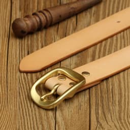 Handmade Belt Buckles for Men Thick Natural Vegetable Tanned Leather Pin Buckle Mens Waist Belt Men's Belt Gifts for Men