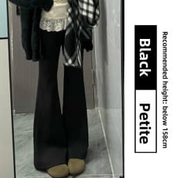 Pink High Waist Fleece Lined Flared Casual Pants Women's Autumn 2026 New Style Sporty Loose Fit Trousers Ladies Premium Casua...