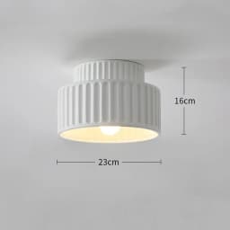 Nordic Surface Mounting Ceiling Light Resin Lamp For Bedroom Hallway Living Room