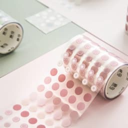 1 Roll PET Washi Tape Salt Series Student DIY Stationery Decoration Stickers Suitable for Cups,Mobile Phones, Laptops, Scrapbook