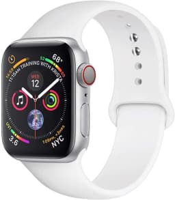 Strap For Apple Watch band 45mm 44mm 41mm 42mm 40mm 49mm 38mm Silicone correa bracelet iWatch series 9 8 5 4 3 8 6 SE 7 Ultra