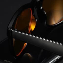 VIVIBEE Night Vision Blue Light Blocking Glasses Men Square Computer Eye Eyeglasses Gaming Women Orange Eyewear