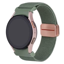 No Gaps Nylon Band For Samsung Galaxy Watch 6 strap magnetic 20mm bracelet Galaxy watch 6 4 classic 5 pro 47mm 43mm 44mm 40mm
