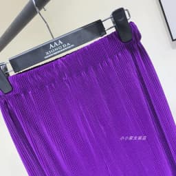 Summer Thin Chiffon Wide Leg Pants For Women Casual Candy Color Loose Long Pants Lady Solid Color Straight Pleated Trousers