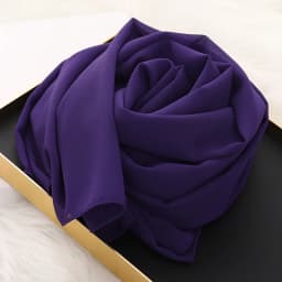 2025 Muslim Hijab Scarf With Zipper Plain Bubble Chiffon Ready to Wear Veiled Hijab Wrap Solid Shawls Headscarf Turban Ramadan