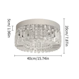 Modern Ceiling Lamp Crystal Led Chandelier Bedroom Lustre Fixture Pendant Light Home Decor K9 Luxury Hanging Luminaire Plafonier