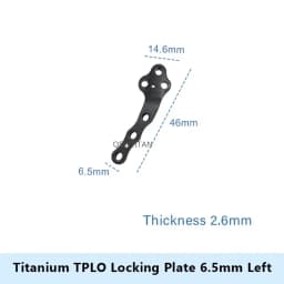Titanium TPLO locking Plate ALPS Bone Plate Orthopedic Surgical Instruments Veterinary Pet Animal 1pcs