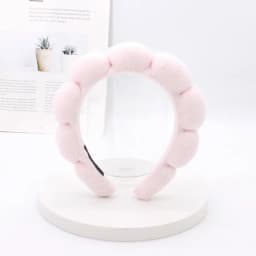 Women Girls Sponge Co Spa Makeup Bubble Terry Cloth Headband Puffy Retro Hair Bands Soft Hairband Headwear