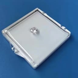 Floating Gemstone Storage Box Gems Display Organizer Holder Clear Adhensive Loose Diamond Stone Zircon Jewelry Packaging Boxes