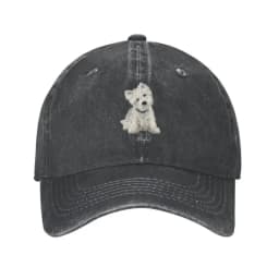 Classic Unisex Peeking Dog Jack Russell Terrier Baseball Cap Adult Pet Animal Adjustable Dad Hat for Men Women Hip Hop