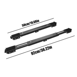 Heavy Duty Appliance Rollers Multipurpose Washer and Dryer Wheels Refrigerator Movers Sliders Metal Washing Machine Casters Home