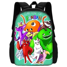Garten of BanBan Child School Backpack with Lunch Bags ,Pencil Bags ,School Bags for Boys Girls Best Gift