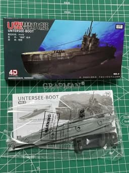 4D Assembled Ship Model Liaoning Battleship Modern Class Battleship Aircraft Carrier Model Military Warship Model Toy