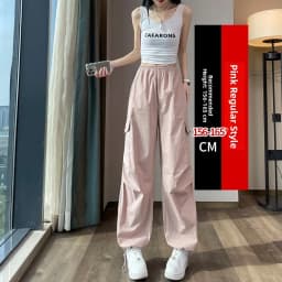 White Quick Dry Women's Summer Pants High Waist Cuffed Thin Wide Leg Harlan Sport Workwear Trousers Comfortable Casual Pants