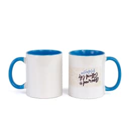Custom Ceramic Mug Color Inside and Handle Inside Cup DIY Image Ceramic Mug DIY Photo Picture Logo Text Gifts