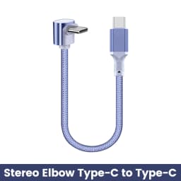10CM 20CM Short Elbow USB C Cable 60W USB A To Type C Fast Charging Cable for iphone 15 16 Huawei Samsung Xiaomi Power Bank Cord