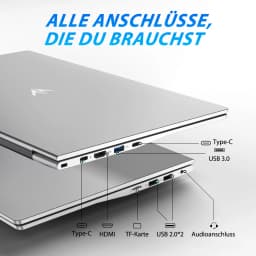 17.3" Fhd Ips Laptop with Amd Ryzen 3 3250C, 8Gb Ddr4, 512Gb Nvme Ssd, Windows 11 Pro, Wifi 6, and Bluetooth 5.3 - for Office & Study