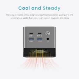 Super Mini Firewall Router PC M1 AMD Ryzen 3 5425U 4x 2.5G LAN I226-V 8GB LPDDR4 4266MHz Pocket Computer Proxmox PfSense Box