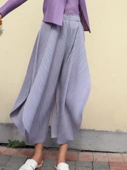 Miyake Pleated Loose Causal Wide Leg Pants