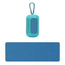 New Outdoor Cooling Sweater Towel (30x80cm) Quick Drying Fitness Towel Key Chain Creative Portable Mini Silicone Set Key Ring