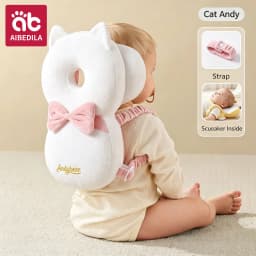 AIBEDILA Head Protection Newborn Baby Head Protector Backpack PP Cotton Filling Toddler Crawling Walking Safety Cushion