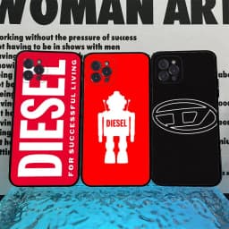 Fashion Diesel Phone Case For IPhone 16 17 Air 15 14 13 12 11 Pro Max 16E Plus Fundas