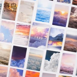 30Pcs Misty Forest Sticker Set Cute Stationery DIY Diary Decor for Scrapbooking & Journaling