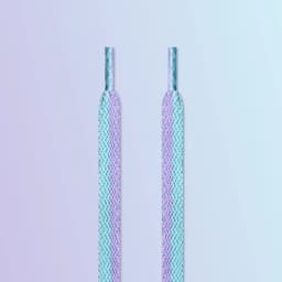 1 Pair Flat Color Stitching Shoelaces for Sneakers Macaron Hollow Woven Shoe Laces Rainbow Colorful Shoelace for Women Man